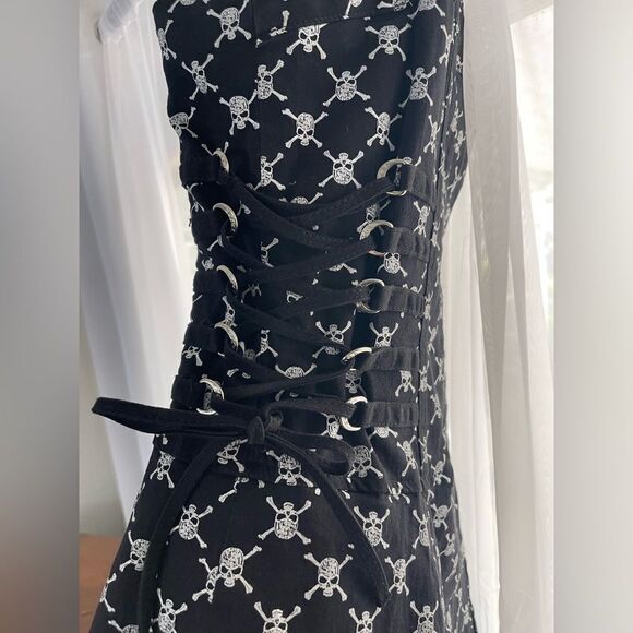 Tripp Skull and Cross Bones Print Dress - Picture 6 of 9